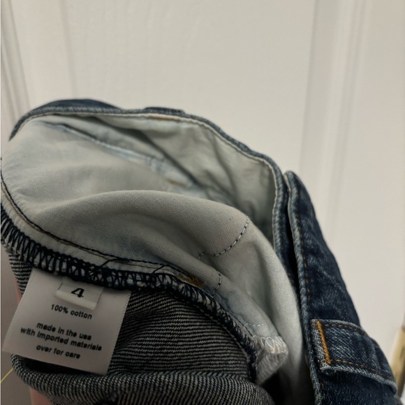 Rachel Comey Elio Wide-Leg Pintuck Jeans Indigo Denim Size 4 - Picture 12 of 14